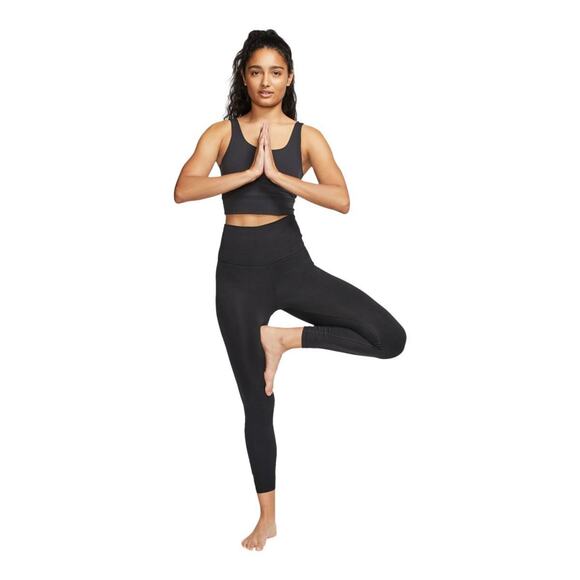 NWT Size XL - Nike Yoga Infinalon Y2K Luxe Novelty Crop Top - Picture 4 of 6